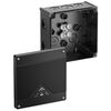 AP-Kabelkasten, DIE NEUE ABOX, amoniakbest�ndig, ohne Klemmen, schwarz