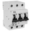 Leitungsschutzschalter, 3-polig, B-Charakteristik, 3 TE