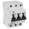 Leitungsschutzschalter, 3-polig, C-Charakteristik, 3 TE
