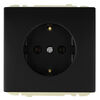 Kombi-Steckdose, APOLO 5000, schwarz matt
