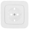 Ersatz-Vollplatte, f�r UP-Steckdose, KLEIN SI�, reinwei�