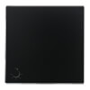 Wippe mit Symbol, f�r Taster, LOGUS 90, schwarz matt