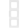 Abdeckrahmen, mit Beschriftungsstreifen 8 mm, K55�BB, reinwei�