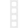 Abdeckrahmen, OBJEKT HK 07, Kunststoff, reinwei� (RAL 9010)