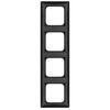 Abdeckrahmen, K55� BBblack�, schwarz matt