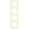 Abdeckrahmen, Standard 55, cremewei� gl�nzend