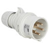 CEE-Stecker, SHARK, 5-polig, 400V, 1h, Notstrom, mit Schraubklemmen