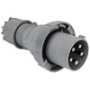 CEE-Stecker, SHARK, 5-polig, 400V, 1h, Notstrom, mit Schraubklemmen