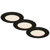 Einbauleuchte, 3er-Set, THIN, LED/6W, 650 lm, 3000K