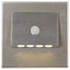 Wand- und Treppeneinbauleuchte,  NAVI, LED/0,93W, 24 lm, 3100K, mit Bewegungsmelder