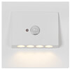 Wand- und Treppeneinbauleuchte,  NAVI, LED/0,93W, 24 lm, 3100K, mit Bewegungsmelder