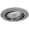Einbauleuchte Aluminium, mit GU10 Fassung, schwenkbar 20�, Deckenausschnitt � 68