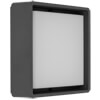 Auenwandleuchte, FRAME SQUARE, LED/6W, mit HF-Sensor