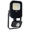 Au�enstrahler, LED/10W - 30W, 4000K, mit PIR-Sensor