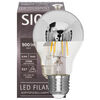 LED-Filament-Lampe, AGL-Form, verspiegelt, E27, 2700K