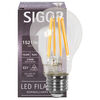 LED-Filament-Lampe, AGL-Form, klar, E27, 2700K