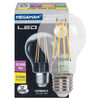 LED-Filament-Lampe, MEGA-EFFICIENCY, AGL-Form, klar, E27, 2700K