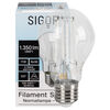 LED-Filament-Lampe, SNOW, AGL-Form, klar, E27, 2700K