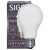 LED-Filament-Lampe,  AGL-Form, opal, E27, 2700K