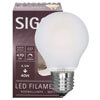LED-Filament-Lampe,  AGL-Form, matt,  E27, 2700K