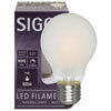 LED-Filament-Lampe,  AGL-Form, matt,  E27, 2700K