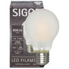 LED-Filament-Lampe, AGL-Form, matt, E27, 2700K