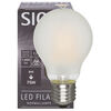 LED-Filament-Lampe, AGL-Form, matt, E27, 2700K