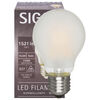 LED-Filament-Lampe, AGL-Form, matt, E27, 2700K