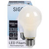 LED-Filament-Lampe, AGL-Form, matt, E27, 2700K bis 2200K
