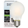 LED-Filament-Lampe, AGL-Form, matt, E27, 2700K