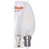 LED-Filament-Lampe, LED ESSENCE CANDLE, Kerzen-Form, matt, E14, 2700K