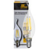 LED-Filament-Lampe,  Windsto, klar, E14