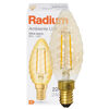 LED-Filament-Lampe, AMBIENTE LUX, Kerzen-Form, gold, E14, 2400K