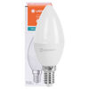 LED-Lampe, CLASSIC B VALUE, Kerzen-Form, opal, E14/4,9W (40W), 470 lm 