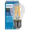 LED-Filament-Lampe, MASTER Value, Tropfen-Form, klar, E27, 2200 bis 2700K