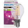 LED-Filament-Lampe, CorePro LEDluster, Tropfen-Form, klar, E14, 2700K