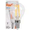 LED-Filament-Lampe, RALED ESSENCE DROP, Tropfen-Form, klar, E14, 2700K