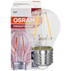 LED-Filament-Lampe, RETROFIT, Tropfen-Form, klar,  E27, 2700K