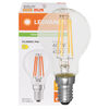 LED-Filament-Lampe, CLASSIC P, Tropfen-Form, klar, E14, 2700K