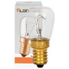 Backofenlampe, Birnenform, klar, E14
