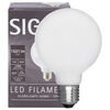 LED-Filament-Lampe, Globe-Form, opal,  E27, 2700K
