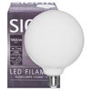 LED-Filament-Lampe, Globe-Form, opal,  E27, 2700K