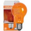 LED-Filament-Lampe, LED STAR DECO FILAMENT, AGL-Form, farbig, E27