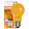 LED-Filament-Lampe, LED STAR DECO FILAMENT, AGL-Form, farbig, E27