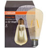 LED-Filament-Lampe,  VINTAGE 1906, Edison-Form, gold, E27, 2500K, L 145,  64