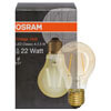 LED-Filament-Lampe, VINTAGE 1906, AGL-Form, gold, E27, 2500K,  60