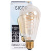 SLIM-Spiral-Filament-Lampe, Edison-Form, goldfarben, E27, 2500K