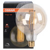 LED-Filament-Lampe, VINTAGE 1906, ULTRA THIN, Globe-Form, gold, E27, 2200K