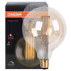 LED-Filament-Lampe, VINTAGE 1906, ULTRA THIN, Globe-Form, gold, E27, 2200K