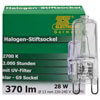 Halogenlampe, Stift, G9, klar